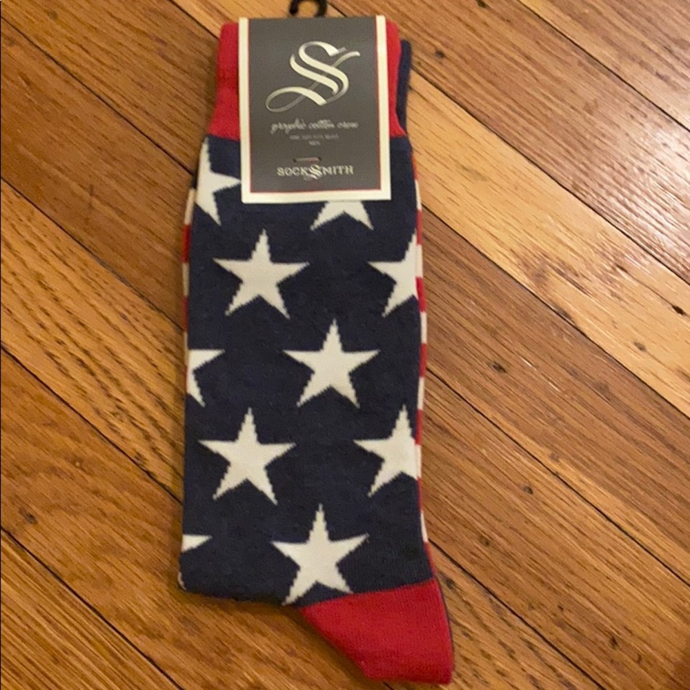 Men tall socks American flag - Picture 1 of 4
